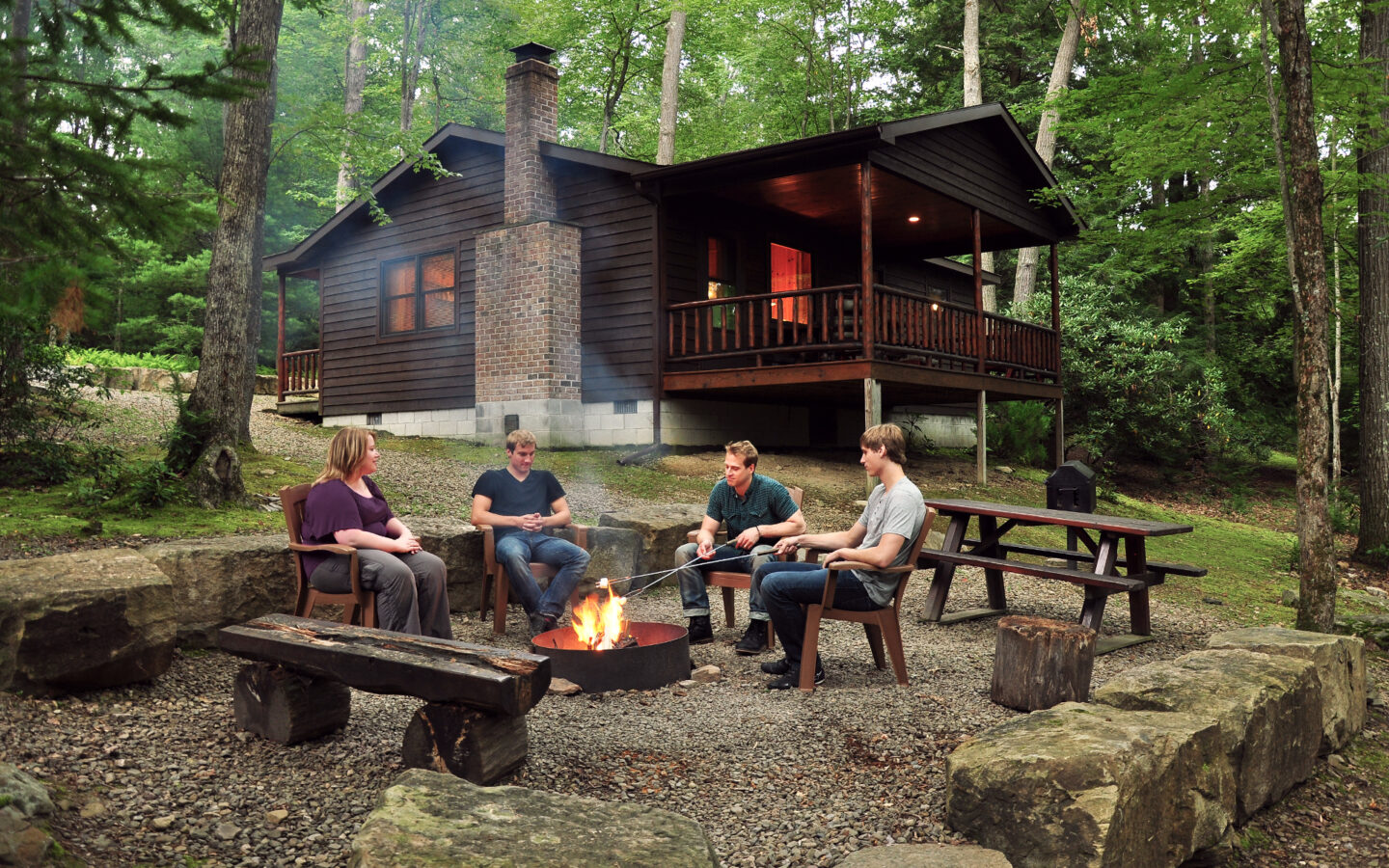 Gateway Lodge | Black Bear Cabins for Rent in Cook Forest, PA